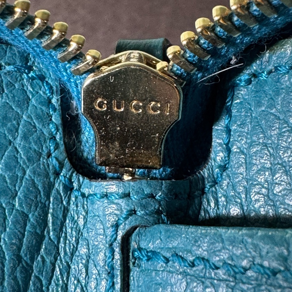 Gucci Beige and Blue Women's Wallet - Picture 8 of 14